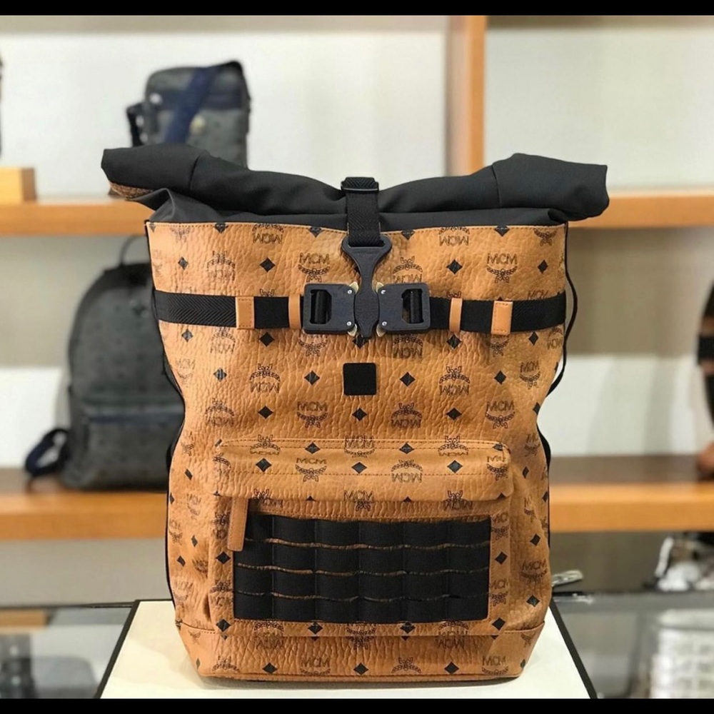 Last one! Price firm! MCM cognac color unsex backpack $950+ tax